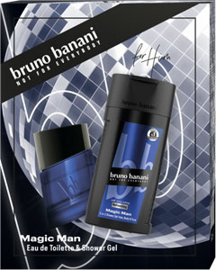 Bruno Banani darčeková sada Magic Man sprchový gél 250 ml, toaletná voda 30 ml