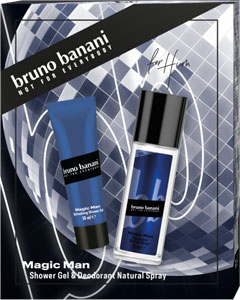 Bruno Banani darčeková sada Magic Man sprchový gél 50 ml + deodorant natural sprej 75 ml