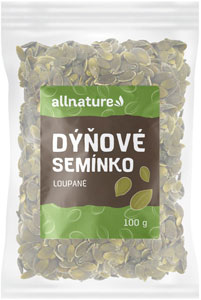 Allnature Tekvicové semienka lúpané 100 g