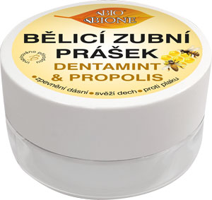 BC BIO Dentamint bieliaci zubný prášok s Propolisom 40 g