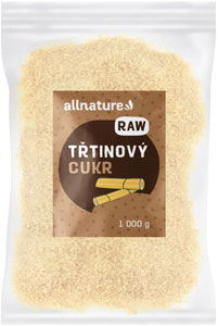 Allnature RAW trstinový nerafinovaný cukor 1000 g