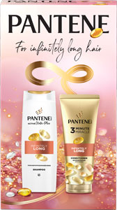 Pantene darčeková sada Infinity šampón 400 ml + 3MM 220 ml