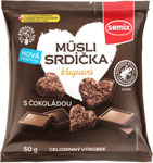 Semix müsli srdiečka s čokoládou 50 g - Teta drogérie eshop