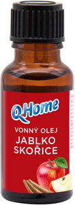 Q-Home vonný olej Jablko Škorica 18 ml