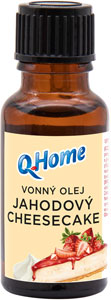 Q-Home vonný olej Jahodový Cheesecake 18 ml