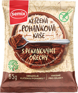 Semix klíčená pohánková kaša s pekanovými orechmi 65 g