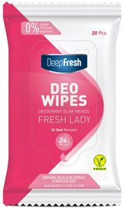 DEEPFresh vlhčené utierky Deo fresh dámske 20 ks