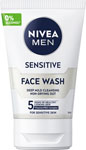 Nivea Men čistiaci gél Sensitive 100 ml  - Teta drogérie eshop