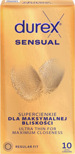 Durex kondómy Sensual 10 ks