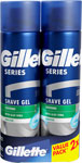 Gillette Series gél na holenie Senstive 2×200 ml - Teta drogérie eshop