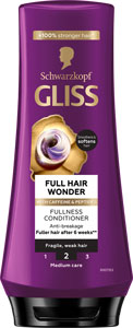 Gliss šampón Full Hair Wonder kondicionér s kofeínom pre krehké, slabé vlasy 200 ml