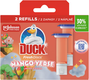 Duck Fresh Discs čistič WC Mango Verse 2 ks