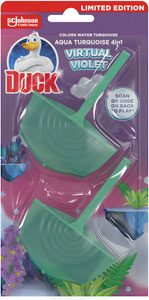 Duck WC blok Virtual Violet Coloring 2 ks