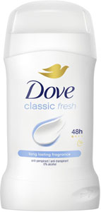 Dove antiperspirant stick Classic fresh 50 ml