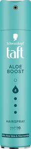 Taft Aloe Boost lak na vlasy s fixáciou 4 250 ml